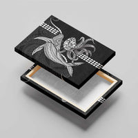 Kanaloa Aloha Hawaii Canvas Wall Art Humpback Whale Octopus Tattoo Kakau Pattern