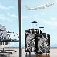 Kanaloa Aloha Hawaii Luggage Cover Humpback Whale Octopus Tattoo Kakau Pattern