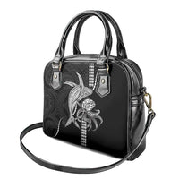 Kanaloa Aloha Hawaii Shoulder Handbag Humpback Whale Octopus Tattoo Kakau Pattern