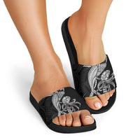 Kanaloa Aloha Hawaii Slide Sandals Humpback Whale Octopus Tattoo Kakau Pattern