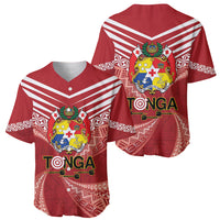 Tonga Darts Baseball Jersey Tongan Ngatu Pattern