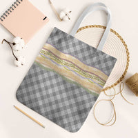Gray Palaka Hawaii Leis Elegant Vibes Tote Bag