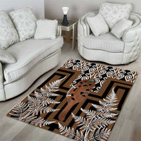 New Zealand Area Rug Maori Maripi Knife With Poutama Art