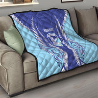Northland 2026 Rugby Custom Quilt NZ Maori Silver Fern