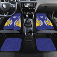 Otago 2026 Rugby Custom Car Mats NZ Maori Silver Fern