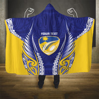Otago 2026 Rugby Custom Hooded Blanket NZ Maori Silver Fern