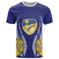 Otago 2026 Rugby Custom T Shirt NZ Maori Silver Fern