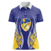Otago 2026 Rugby Custom Women Polo Shirt NZ Maori Silver Fern