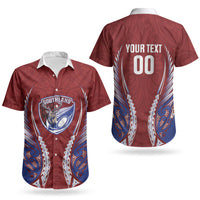 Southland 2026 Rugby Custom Couples Matching Tank Maxi Dress and Hawaiian Shirt NZ Maori Silver Fern LT14 - Polynesian Pride