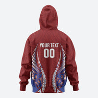 Southland 2026 Rugby Custom Zip Hoodie NZ Maori Silver Fern
