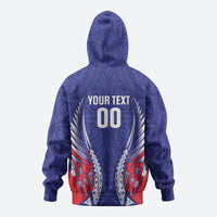 Tasman Bay 2026 Rugby Custom Hoodie NZ Maori Silver Fern