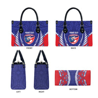 Tasman Bay 2026 Rugby Custom Leather Bag NZ Maori Silver Fern