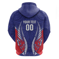 Tasman Bay 2026 Rugby Custom Zip Hoodie NZ Maori Silver Fern