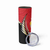Waikato 2026 Rugby Custom Skinny Tumbler NZ Maori Silver Fern