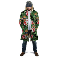 Pineapple Skull Aloha Hawaii Cloak Summer Vibes Tropical Seamless Pattern - Polynesian Pride