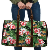 Pineapple Skull Aloha Hawaii Travel Bag Summer Vibes Tropical Seamless Pattern - Polynesian Pride