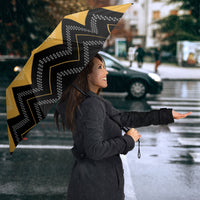 Kaokao Maori Tukutuku Inspired New Zealand Umbrella