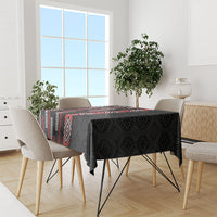 Roimata Toroa Maori Taniko Inspired New Zealand Tablecloth