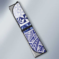 Personalised Queen Salote College Auto Sun Shade Kolisi Fefine 100th Anniversary Kupesi White - Polynesian Pride