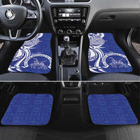 Personalised Queen Salote College Car Mats QSC Est 1926 Ngatu Pattern - Polynesian Pride