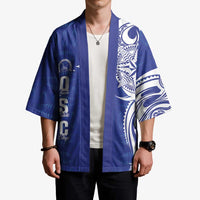 Personalised Queen Salote College Kimono QSC Est 1926 Ngatu Pattern - Polynesian Pride