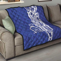 Personalised Queen Salote College Quilt QSC Est 1926 Ngatu Pattern - Polynesian Pride