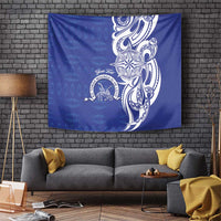 Personalised Queen Salote College Tapestry QSC Est 1926 Ngatu Pattern - Polynesian Pride