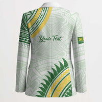 Personalised Samoa Ua Potopoto Blazer SUP Est 2025 Samoan Pattern - Polynesian Pride