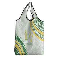 Samoa Ua Potopoto Grocery Bag SUP Est 2025 Samoan Pattern - Polynesian Pride