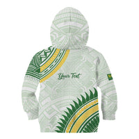 Personalised Samoa Ua Potopoto Kid Hoodie SUP Est 2025 Samoan Pattern - Polynesian Pride