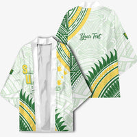 Personalised Samoa Ua Potopoto Kimono SUP Est 2025 Samoan Pattern - Polynesian Pride
