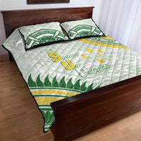 Samoa Ua Potopoto Quilt Bed Set SUP Est 2025 Samoan Pattern - Polynesian Pride