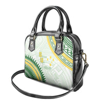 Samoa Ua Potopoto Shoulder Handbag SUP Est 2025 Samoan Pattern - Polynesian Pride