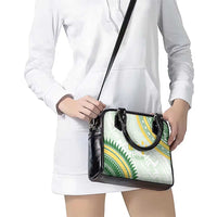 Samoa Ua Potopoto Shoulder Handbag SUP Est 2025 Samoan Pattern - Polynesian Pride