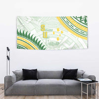 Samoa Ua Potopoto Tapestry SUP Est 2025 Samoan Pattern - Polynesian Pride