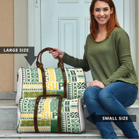 Samoa Uniting Party Travel Bag SUP Est 2025 Siapo Pattern - Polynesian Pride