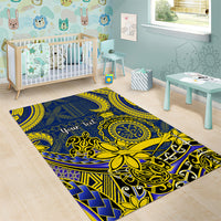 Personalised Niue Peniamina Gospel Day Area Rug Unique Niean Hiapo LT14 - Polynesian Pride