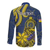 Personalised Niue Peniamina Gospel Day Long Sleeve Button Shirt Unique Niean Hiapo LT14 - Polynesian Pride