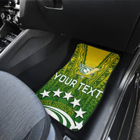 Custom Cook Islands Rugby Car Mats Pacific 2023 Go The Kukis LT14 - Polynesian Pride
