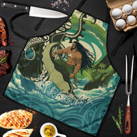 Aotearoa Tangaroa Atua Apron New Zealand God Of The Ocean - Polynesian Pride