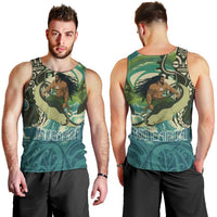 Aotearoa Tangaroa Atua Men Tank Top New Zealand God Of The Ocean LT14 - Polynesian Pride