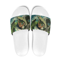 Aotearoa Tangaroa Atua Slide Sandals New Zealand God Of The Ocean - Polynesian Pride