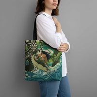 Aotearoa Tangaroa Atua Tote Bag New Zealand God Of The Ocean - Polynesian Pride
