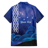 Personalised Matariki New Zealand Family Matching Summer Maxi Dress and Hawaiian Shirt Maori New Year Galaxy Koru Pattern