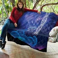 Personalised Matariki New Zealand Quilt Maori New Year Galaxy Koru Pattern
