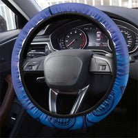 Matariki New Zealand Steering Wheel Cover Maori New Year Galaxy Koru Pattern