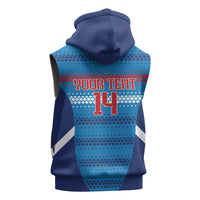 Philippines Football 2026 Sleeveless Hoodie Come On Filipinas