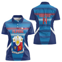 Philippines Football 2026 Women Polo Shirt Come On Filipinas