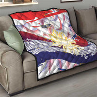 Philippines Sun Tattoo Quilt Feathers Filipinas Grunge Style White