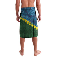 Personalised Solomon Islands Darts Lavalava Tropical Leaves Melanesian Pattern